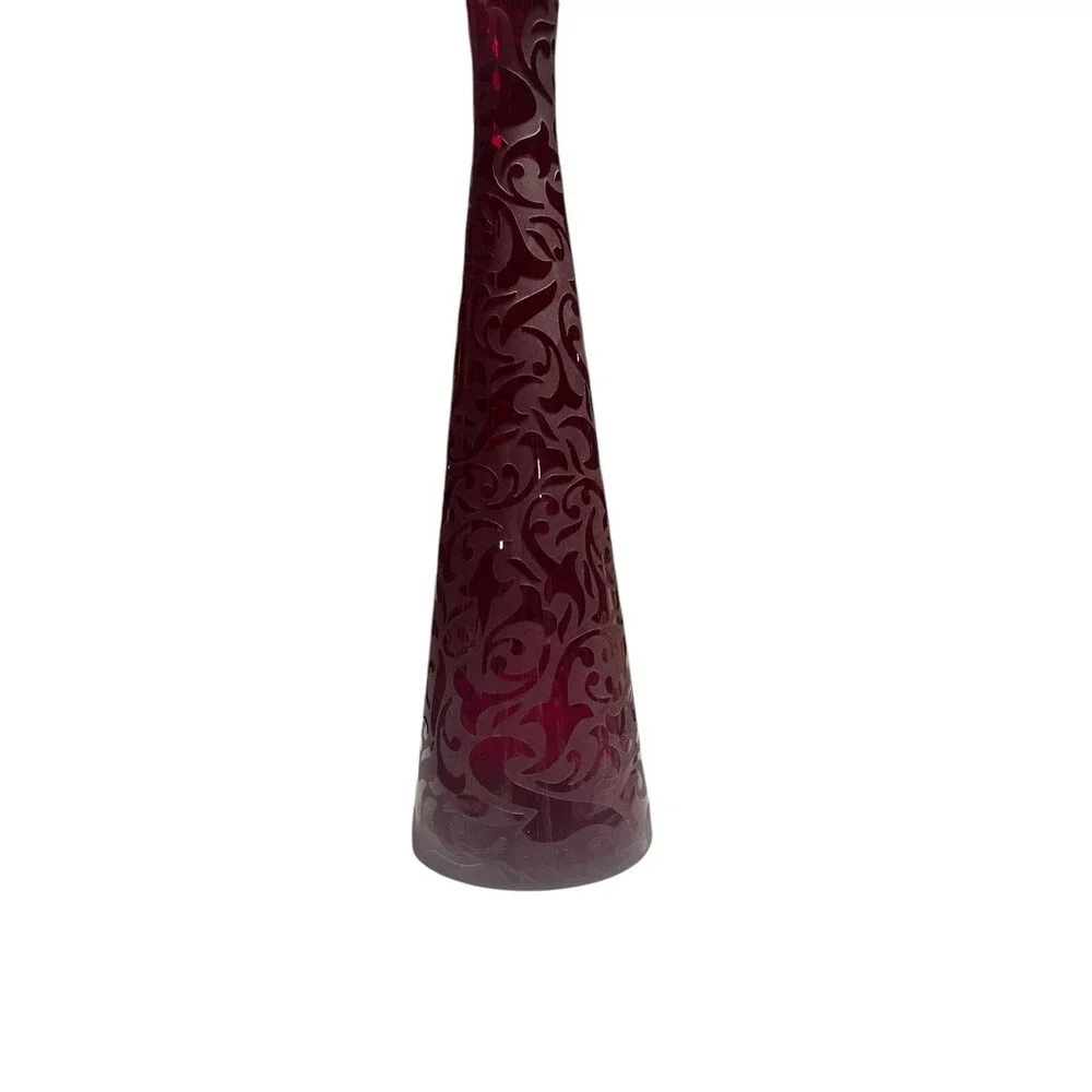 Michael Weems SOHO Collection Limited Edition Art Glass Vase – Signed – 14